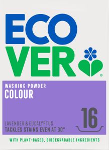 Ecover ekologický prací prášek na barevné prádlo levandule a eukalyptus, 16 praní, 1,2 kg