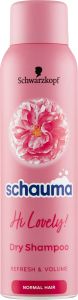 Schauma suchý šampon Hi Lovely pro normální vlasy, 150 ml