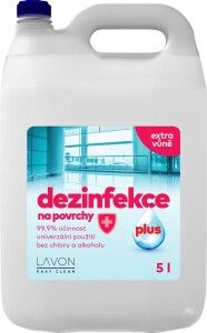 LAVON dezinfekce Easy Clean na povrchy bez chloru a alkoholu, 5 l