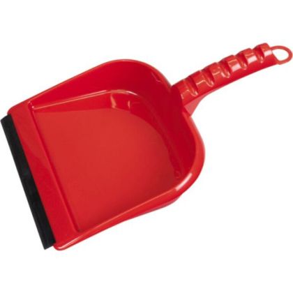Lopatka plastová 5220 EKO s gum. lištou červená                          