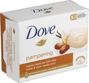 Dove tuhé mýdlo Pampering Bambucké máslo a vanilka, 90 g