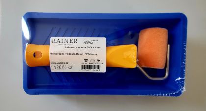 Lakovací souprava FLOCK 5cm mini, držadlo, vana                          