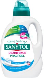 Sanytol dezinfekční prací gel Svěžest, 1,7 l