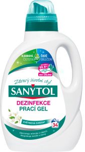 Sanytol dezinfekční prací gel Bílé květy, 1,7 l