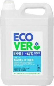 Ecover přípravek na mytí nádobí - náhradní náplň - Heřmánek a klementinka 5L