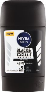 Nivea Men antiperspirant Black & White Invisible Original, 40 ml