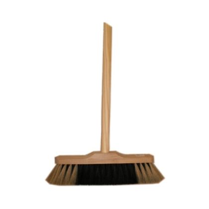 Smeták s holí dřevěný nelakovaný,100 % žíně - typ 5141/231                          