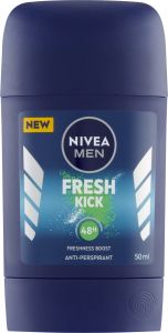 Nivea Men Fresh Kick tuhý antiperspirant, 50 ml