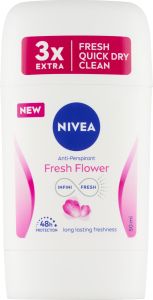 Nivea Fresh Flower tuhý antiperspirant, 50 ml