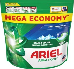 Ariel kapsle na praní Mountain Spring, 60 ks