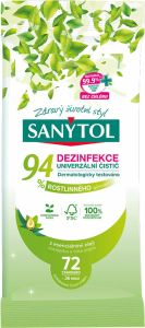 Sanytol dezinfekční čistící útěrky, 72 ks