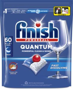Finish tablety do myčky Quantum All in 1, 60 ks