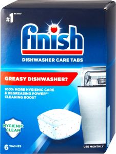 Finish kapsle na čištění myčky, 6 ks