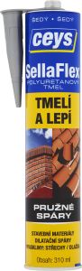 Ceys SellaFlex polyuretanový tmel pro pohyblivé spáry, šedý, 310 ml