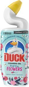 Duck WC gel First Kiss Flowers tekutý čistič , 750 ml