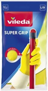 Vileda Supergrip gumové rukavice, protiskluzové, L