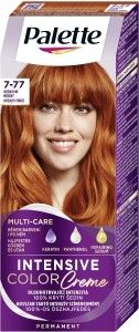 Schwarzkopf Palette Intensive Color Creme, barva na vlasy, 7-77 intenzivní měděný, 50 ml