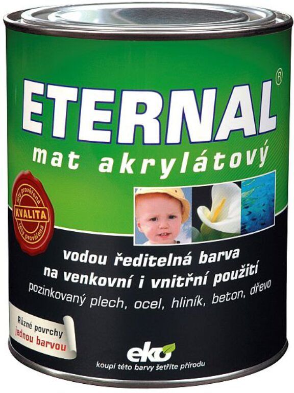 ETERNAL mat akrylátový 0,7 kg červ. jahoda 018                          