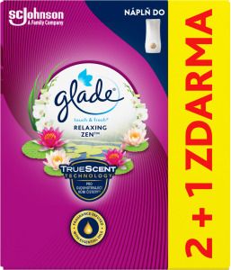Glade náplň osvěžovače vzduchu Touch Fresh Relaxing Zen 3× 10 ml