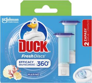 Duck WC blok Fresh Discs Marine, náplně 2× 36 ml