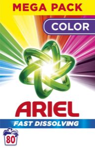Ariel prací prášek Color 80 praní, 4,4 kg