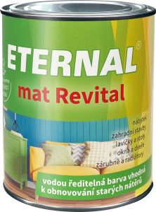 Eternal mat Revital barva k obnovování starých nátěrů, RAL 7016 antracit, 700 g