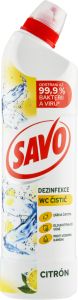 SAVO WC čistič Citrón, 700 ml