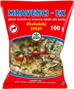 Mravenci EX prášek nástraha na mravence, 100 g