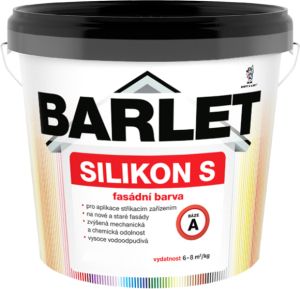 BARLET SILIKON S fasádní barva silikonová báze A a C