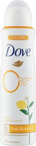 Dove 0% ALU Citrus a Broskev deodorant, 150 ml
