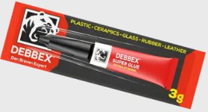 Den Braven Super Glue vteřinové lepidlo, 3 g