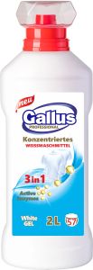 Gallus prací gel White, 57 dávek, 2 l