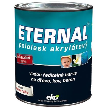 ETERNAL pololesk akrylátový 0,7kg  tmavě hnědá RAL 8017                          