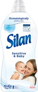 Silan aviváž Sensitive & Baby 76 praní, 1672 ml