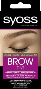 Syoss Brow Tint barva na obočí Světle hnědý, 17 ml