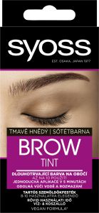 Syoss Brow Tint barva na obočí Tmavě hnědý, 17 ml