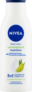 Nivea tělové mléko Lemongrass & Hydration, 400 ml