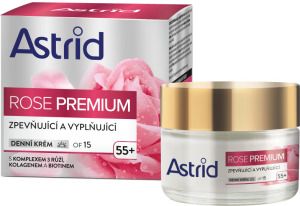 Astrid Rose Premium 55+ zpevňující a vyplňující denní krém OF15, 50 ml
