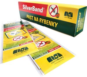 Papírna Moudrý SilverBand past na rybenky, 2 ks