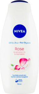 Nivea Rose & Almond oil sprchový gel, 750 ml