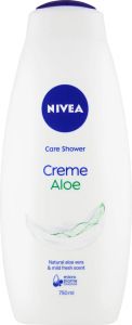 Nivea Creme Aloe pečující sprchový gel, 750 ml