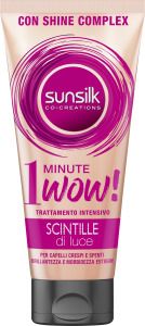 Sunsilk maska pro lesklé vlasy Scintille Di Luce 1 Minute Wow, 180 ml