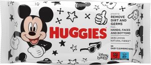 Huggies vlhčené ubrousky Mickey Mouse, 56 ks