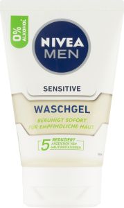 Nivea Men Sensitive čisticí gel, 100 ml