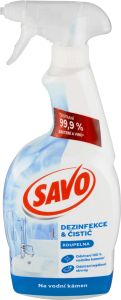 SAVO dezinfekční sprej do koupelny, 700 ml