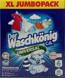 Waschkönig prací prášek Universal, 100 praní, 6 kg