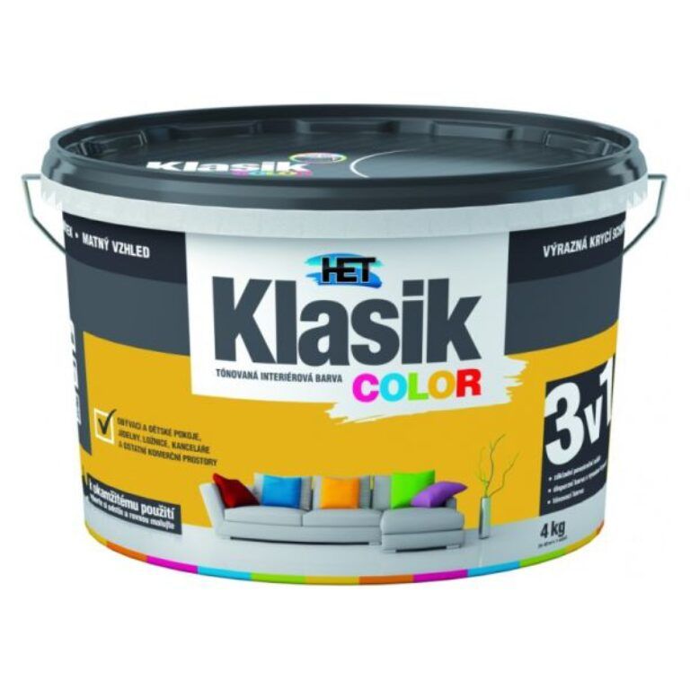 Het Color Klasik žlutý 7+1 kg 0628                          
