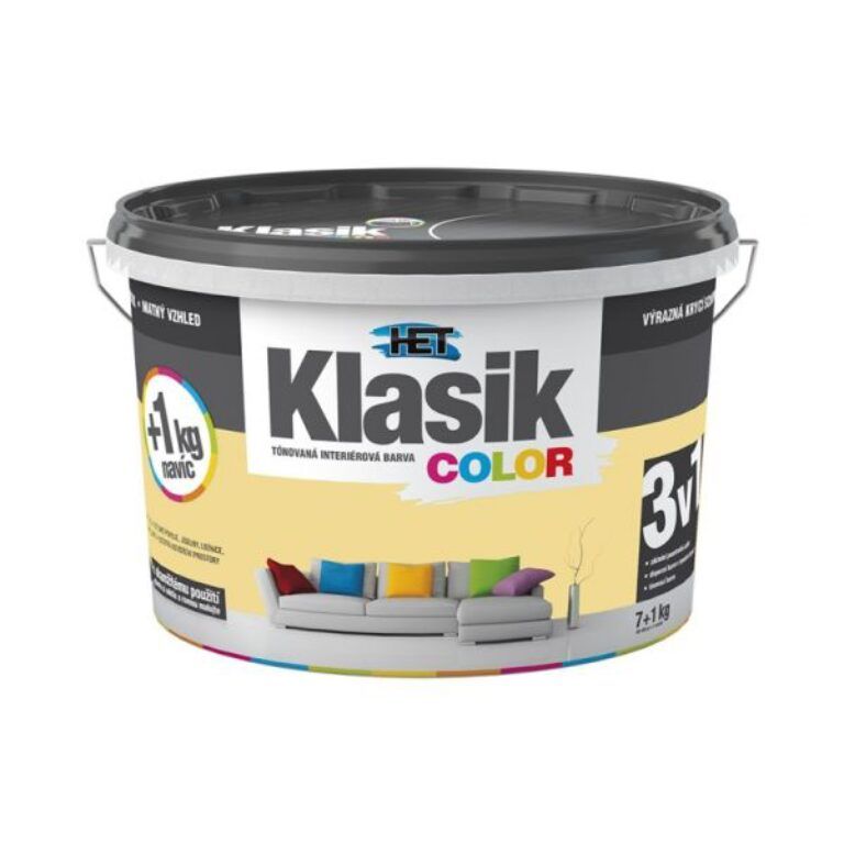 Het Color Klasik žlutooranžový 7+1 kg 0637                          