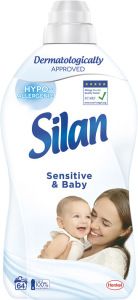 Silan aviváž Sensitive & Baby 64 praní 1408 ml