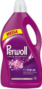 Perwoll prací gel Mega Renew Blossom 75 praní, 3750 ml